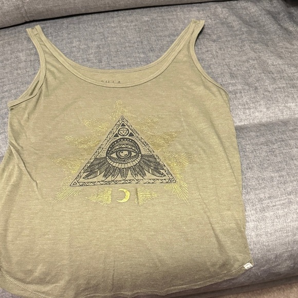 Billabong Olive Tank Top - Picture 1 of 3